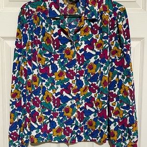 Vintage Petite Haberdashary Floral Blouse